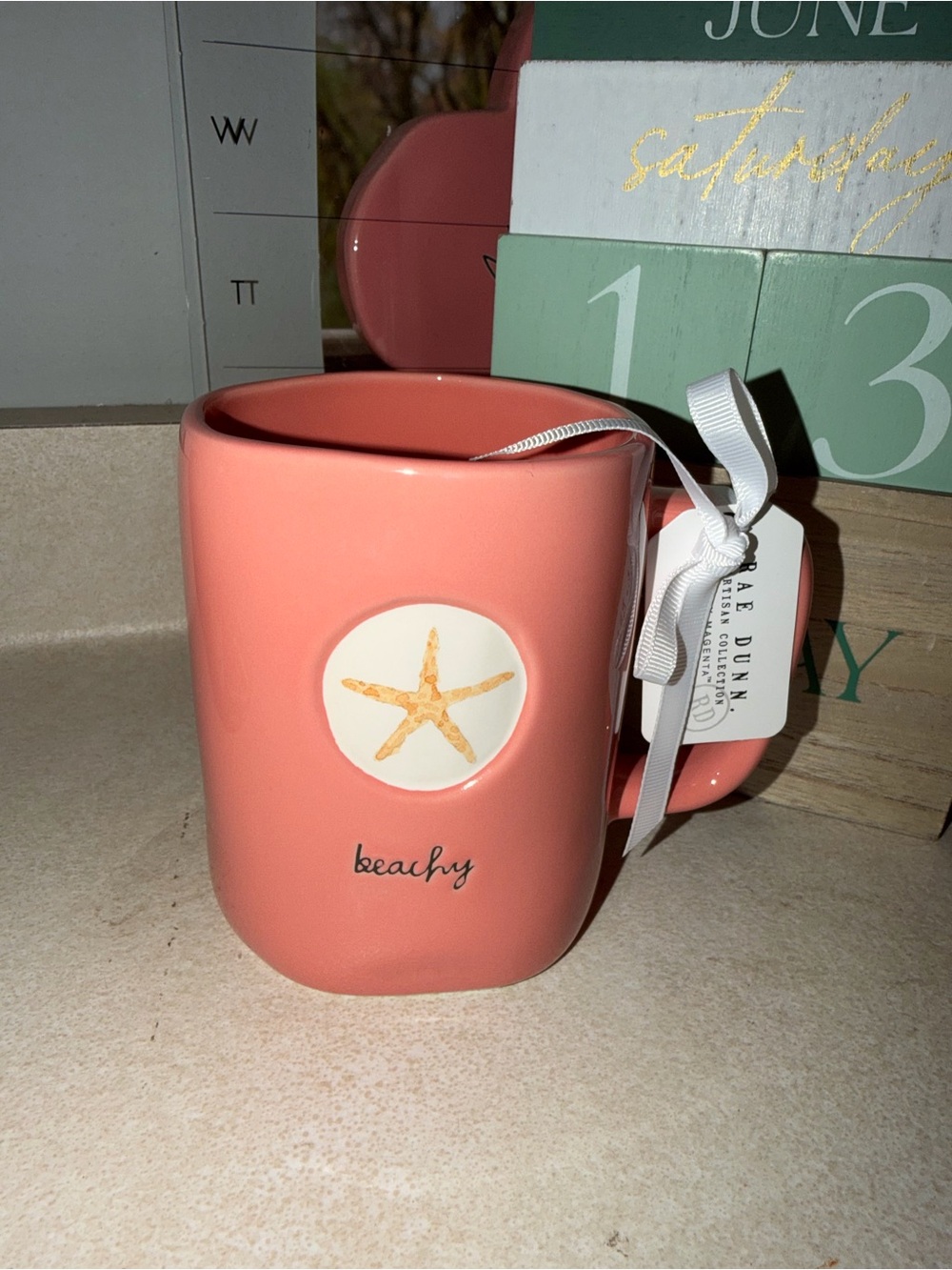 Rae dunn beachy mug